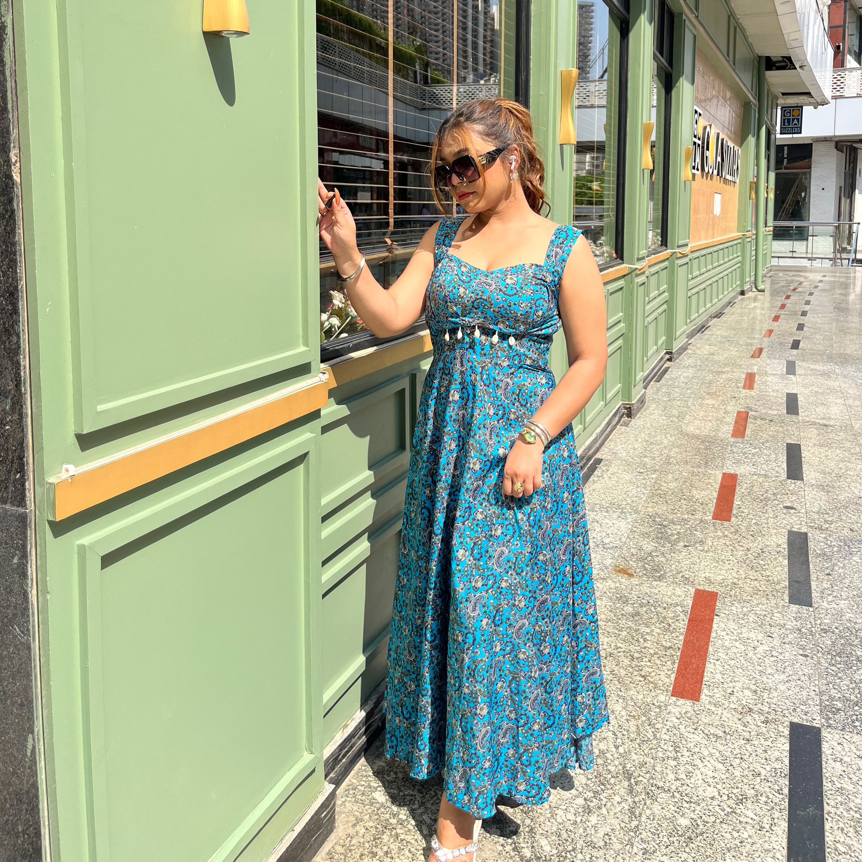 Flower Printed Dress