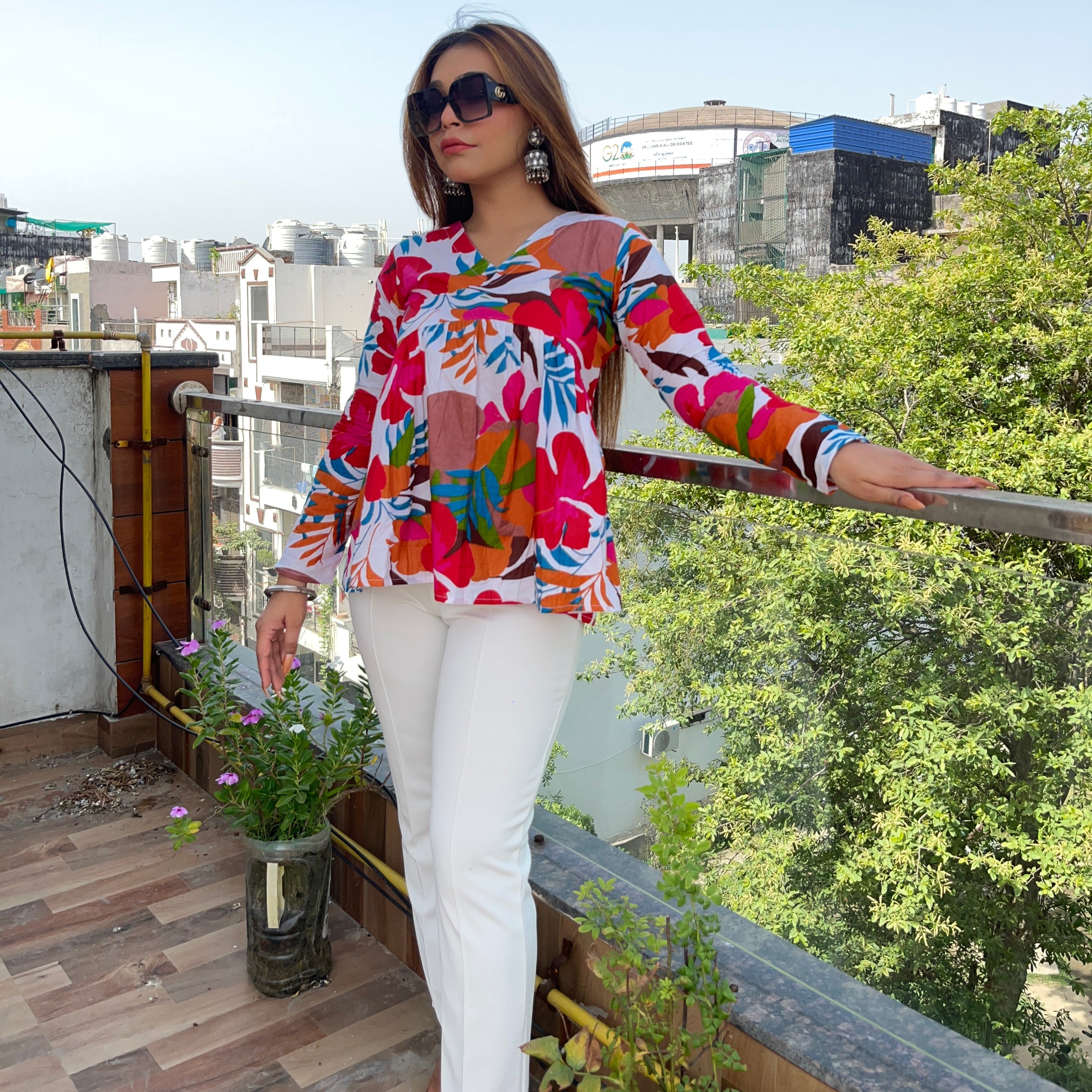 Sejal Peplum Top