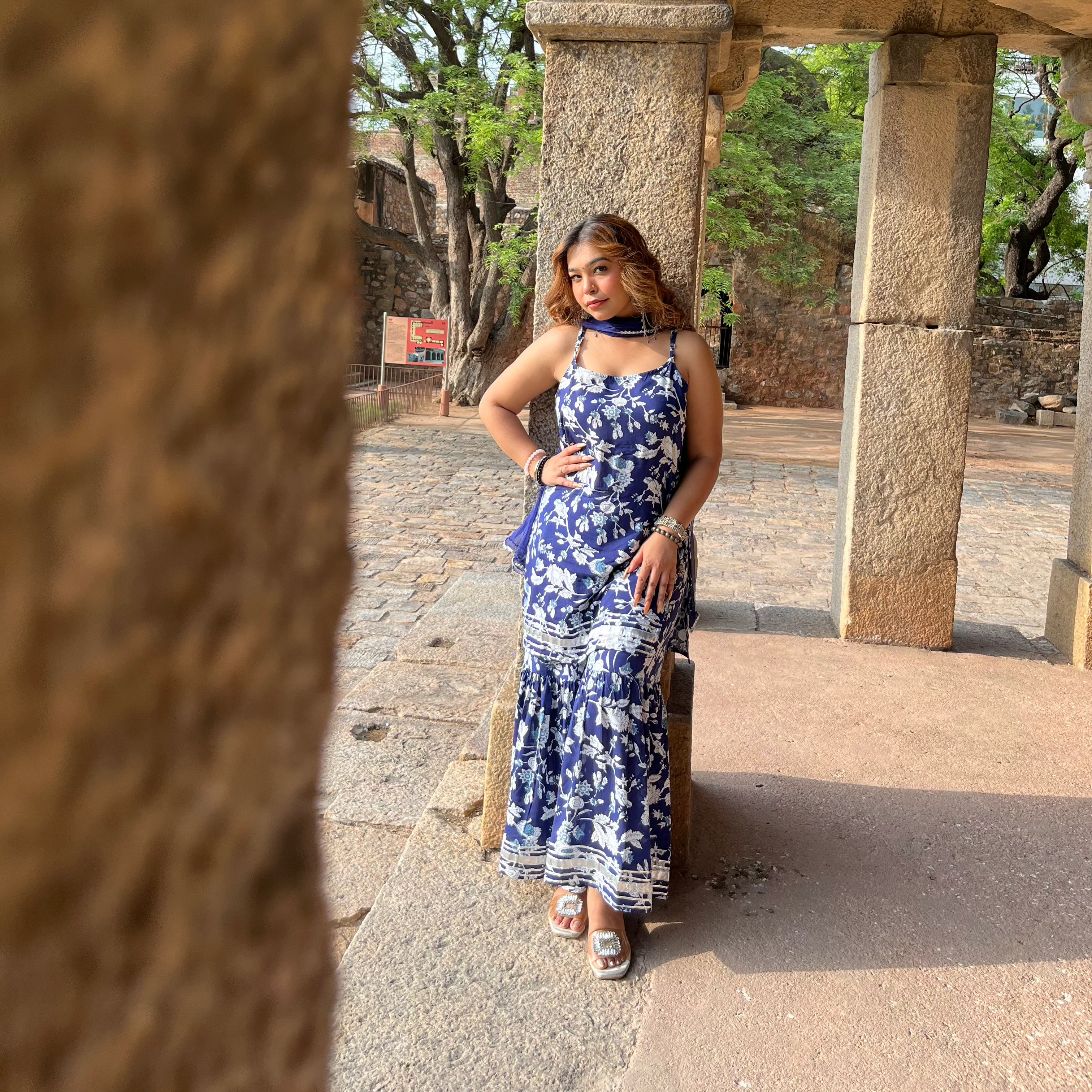 Sleeveless Trending Sharara Set